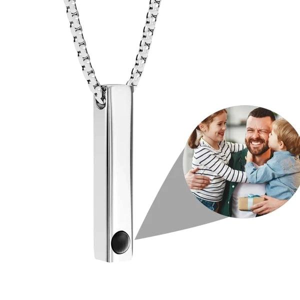 Colar Memorial - Para Eternizar os Melhores momentos da sua vida - Personalizado com foto - Loja Kr